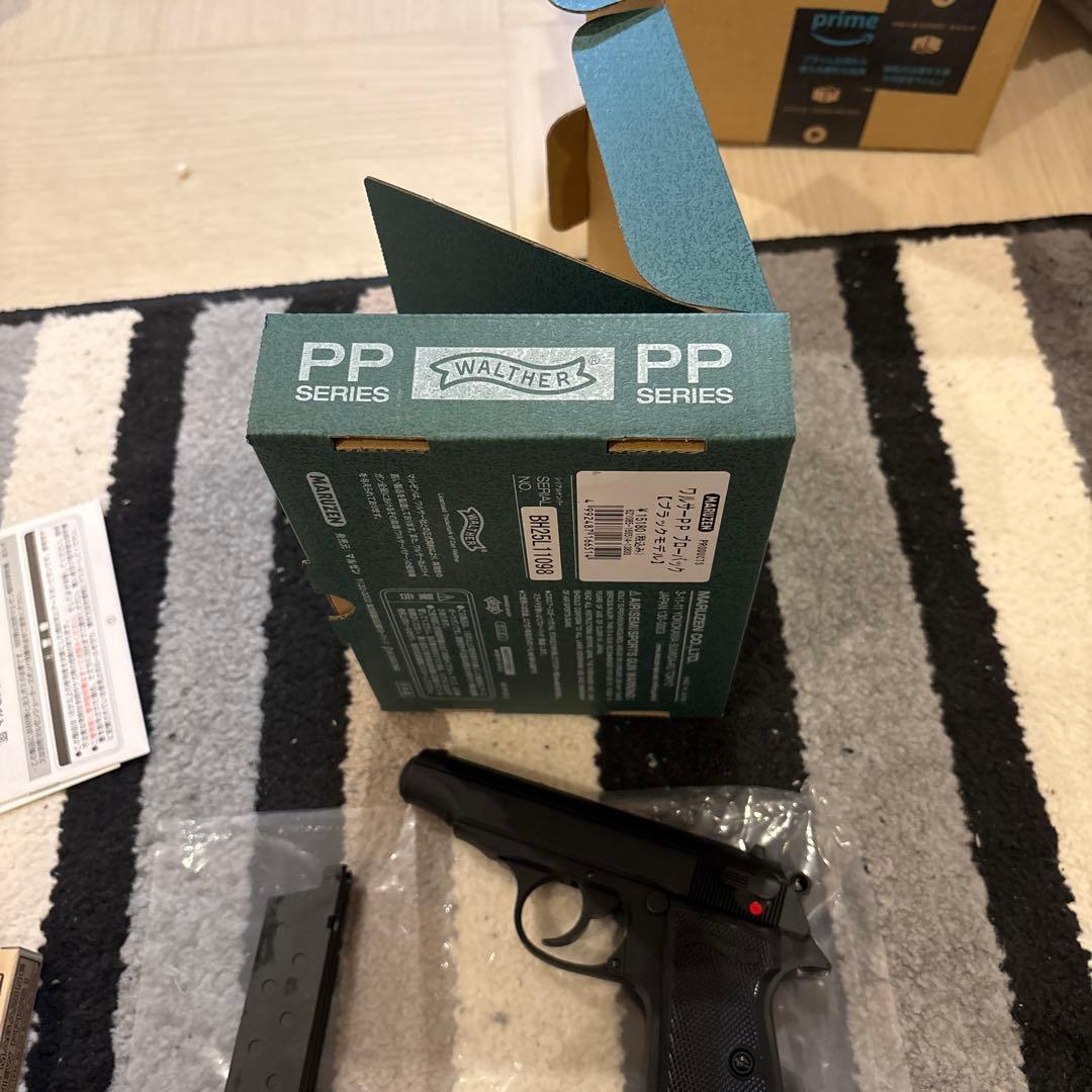 マルゼン　ワルサーPP ガスブローバック　ほぼ未使用　追加マガジンセット