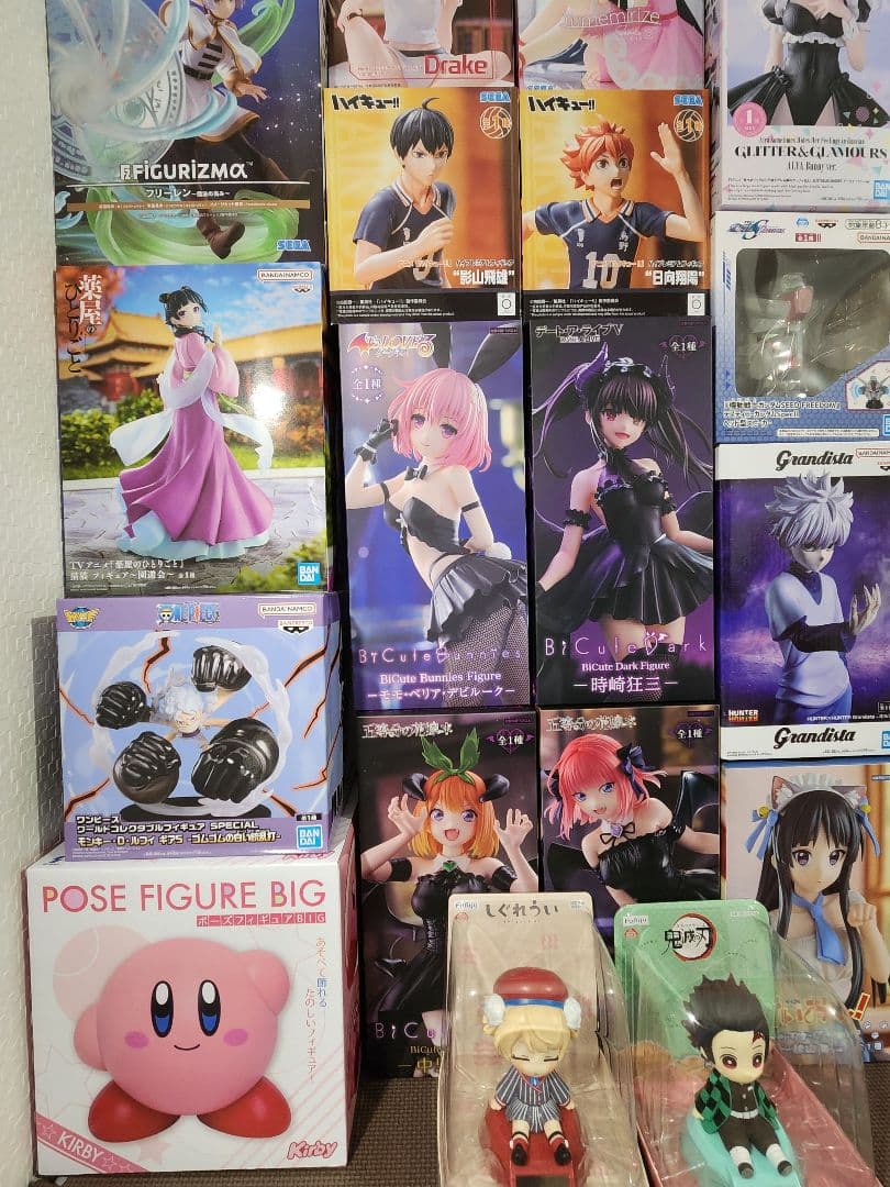 未開封フィギュア33個フリーレン アーリャマオマオ デク ガルクラ キルア