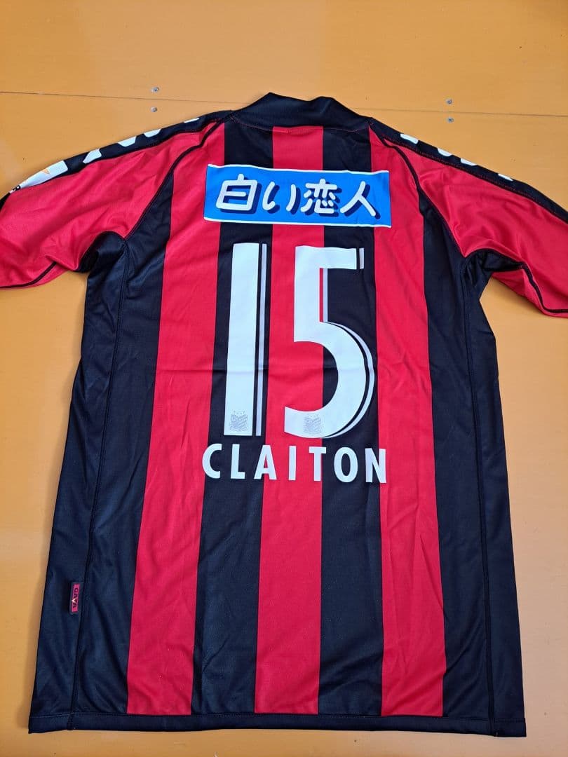 コンサドーレ札幌 ホーム用長袖ユニ 2008年 Kappa製 クライトン選手