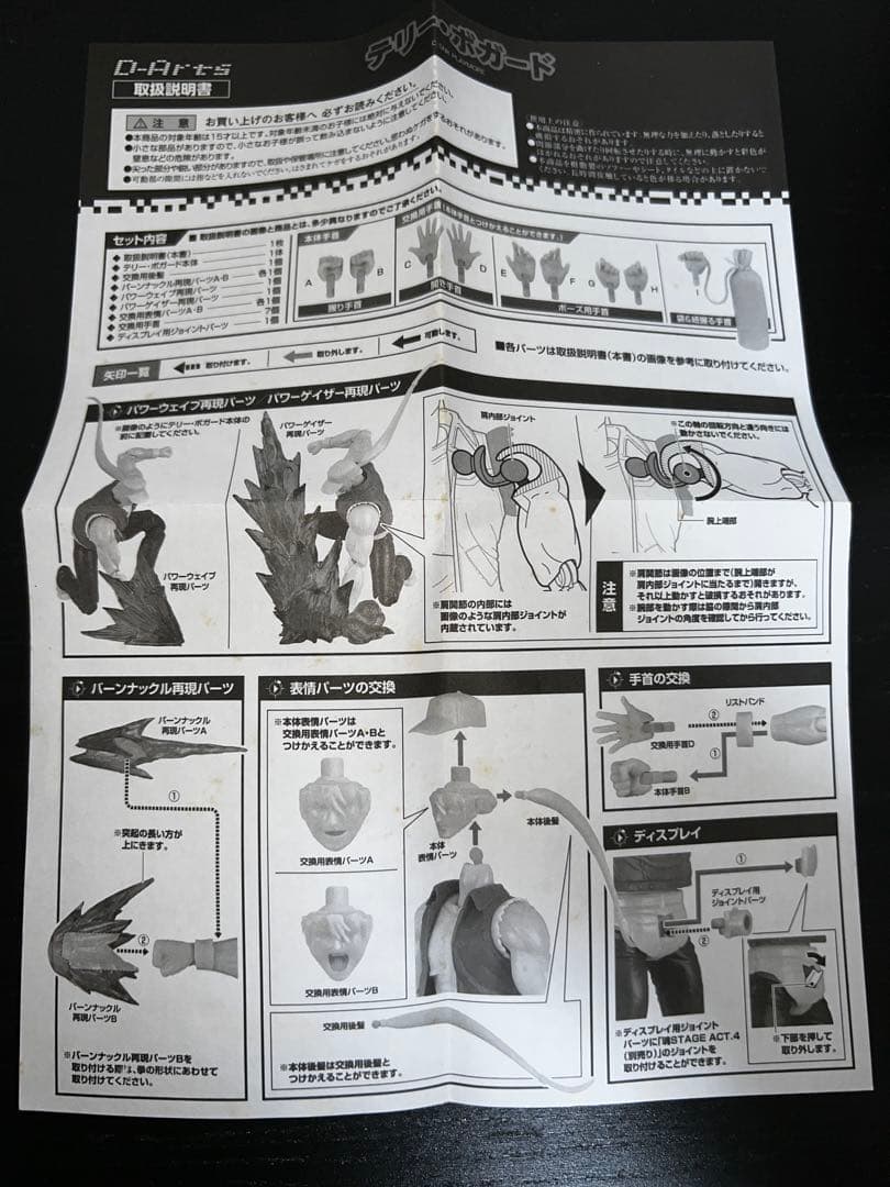 テリーボガード　フィギュア D-Arts 餓狼伝説