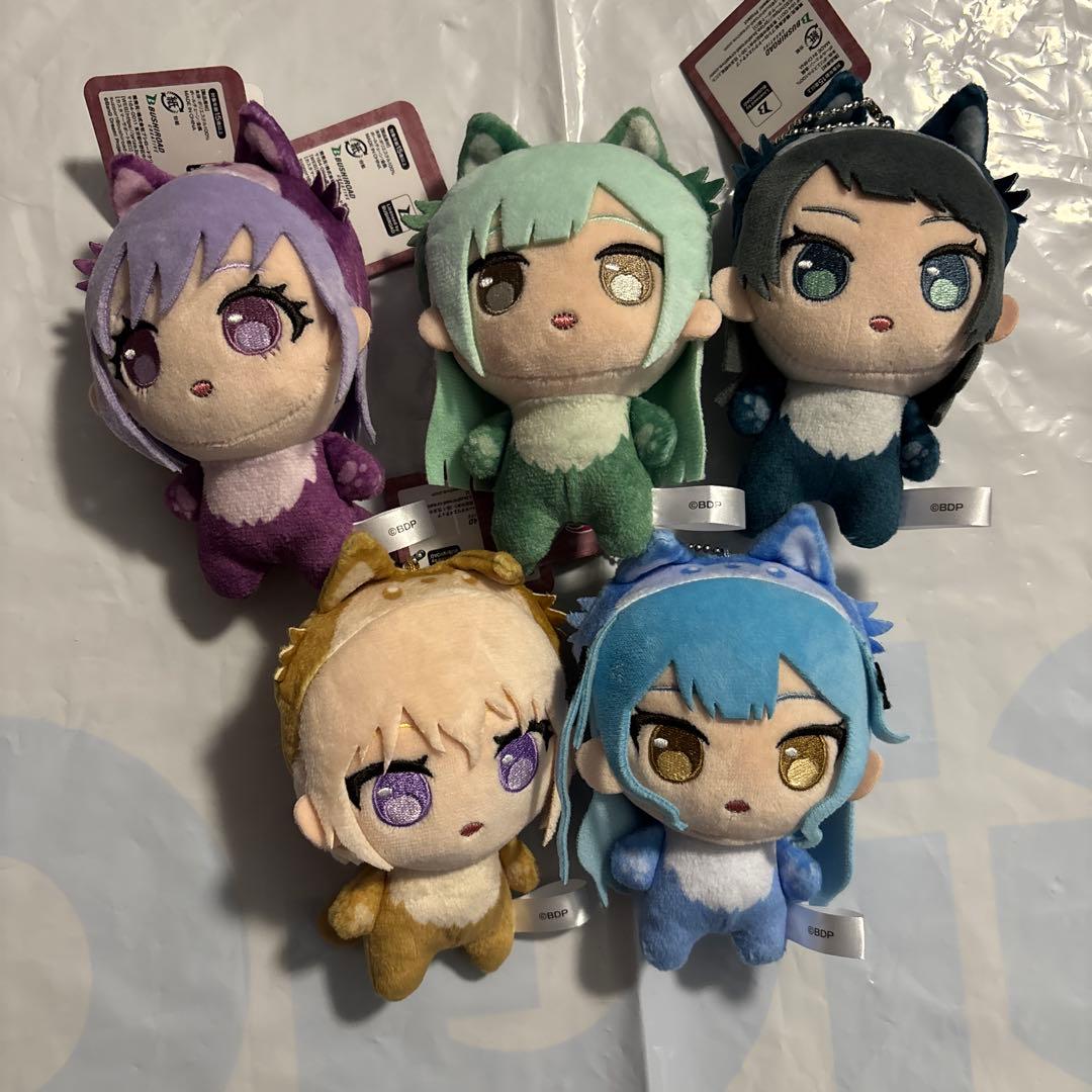 バンドリ ぷちっしゅ！Ave Mujica おおかみver. 全5種類セット ⑦