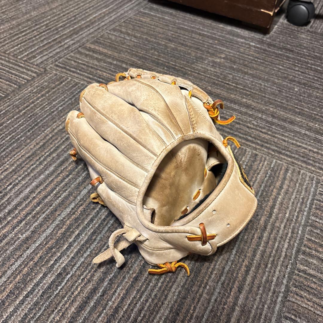 ZETT 硬式用 源田モデル キャメル 値下げ可能