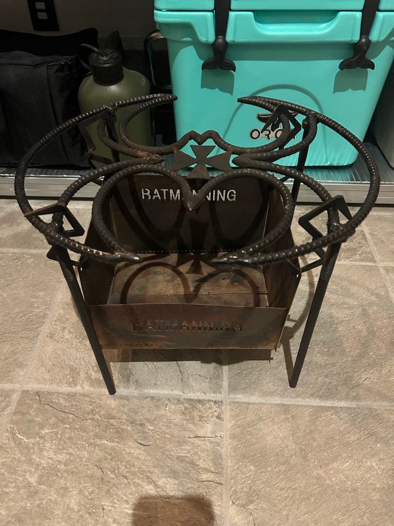 BATMANING 焚き火台 オリジナル　世界に1台