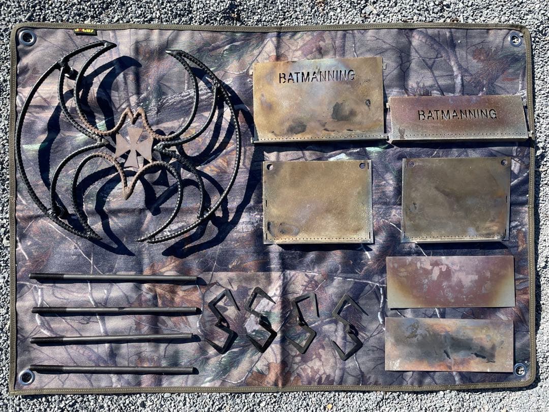 BATMANING 焚き火台 オリジナル　世界に1台