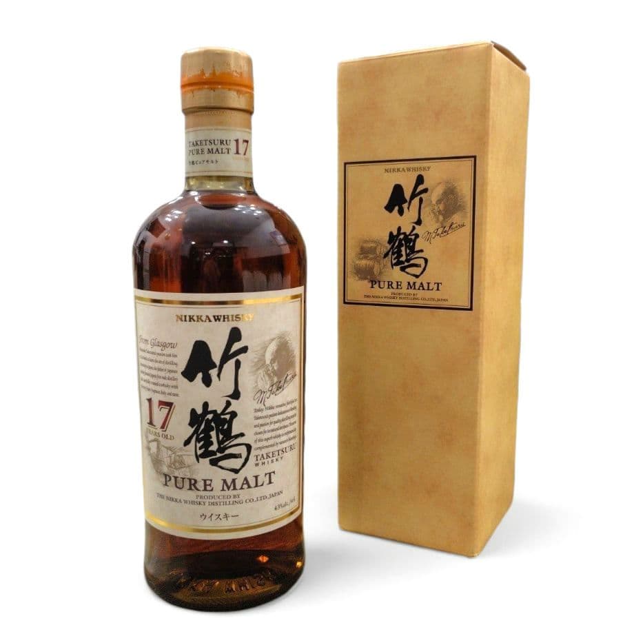 ニッカウイスキー 竹鶴17年 ピュアモルト 700ml 43% 未開栓 箱付