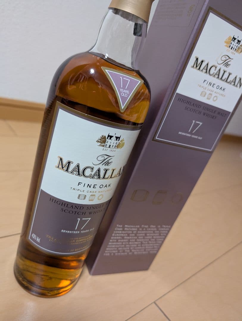 【終売品・レア】The Macallan Fine Oak 17年 700ml