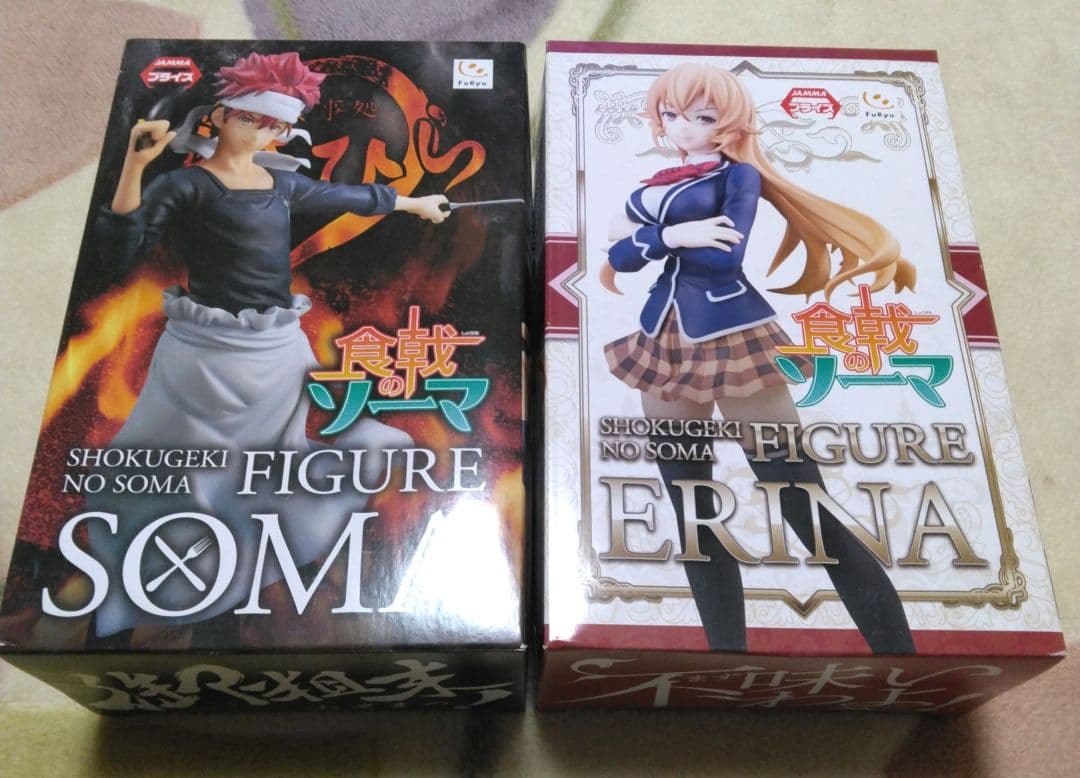 食戟のソーマ　幸平創真 薙切えりな　フィギュア　セット　フリュー