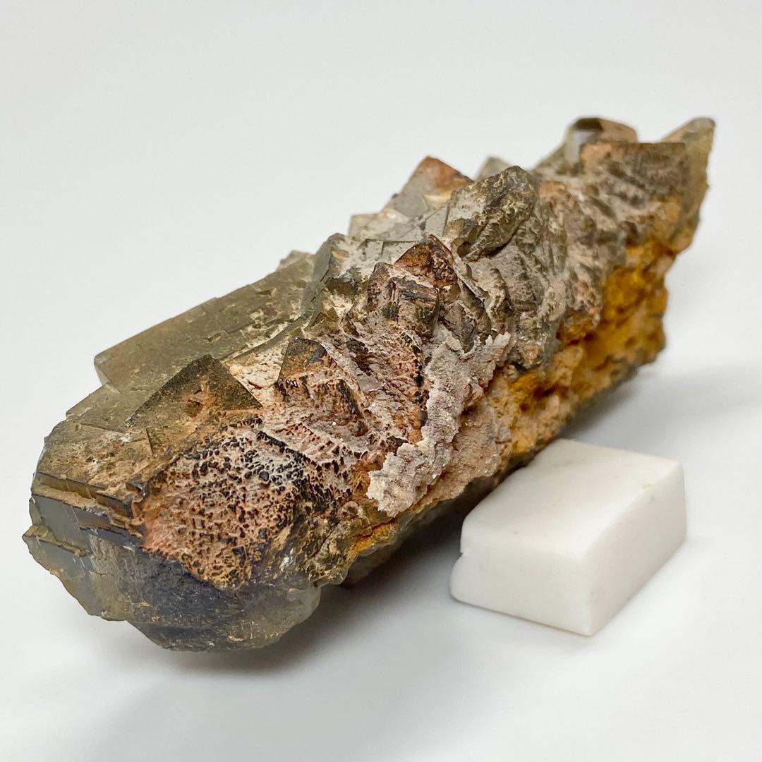 イリデッセンス　フローライト　9cm　酸化被膜　鉱物標本　原石　天然石　ストーン