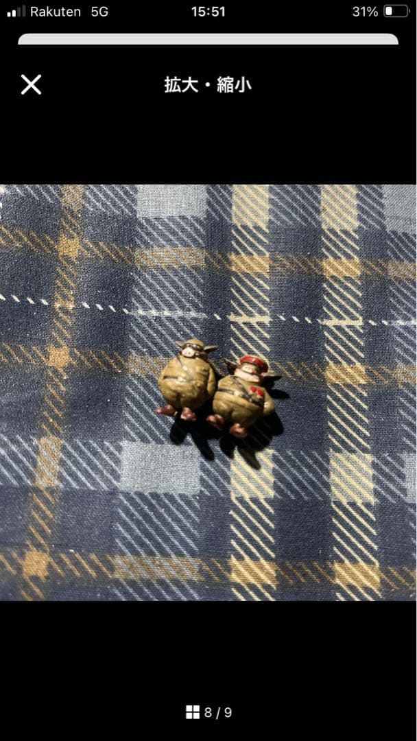 宮崎駿　悪役１号　隊員集合と多砲塔の２つ 完成品