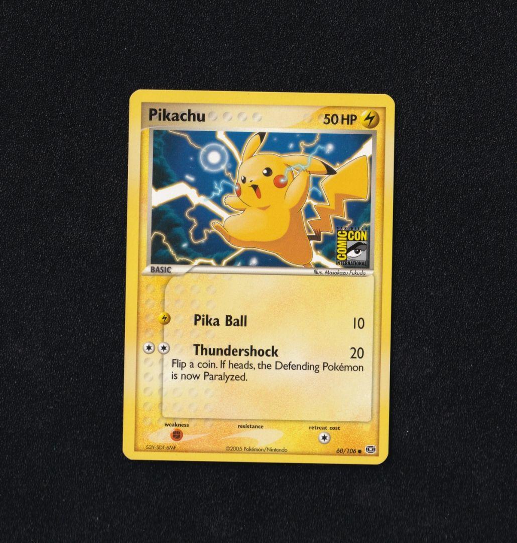 英版ピカチュウ 2005 SanDiego ComicConプロモ