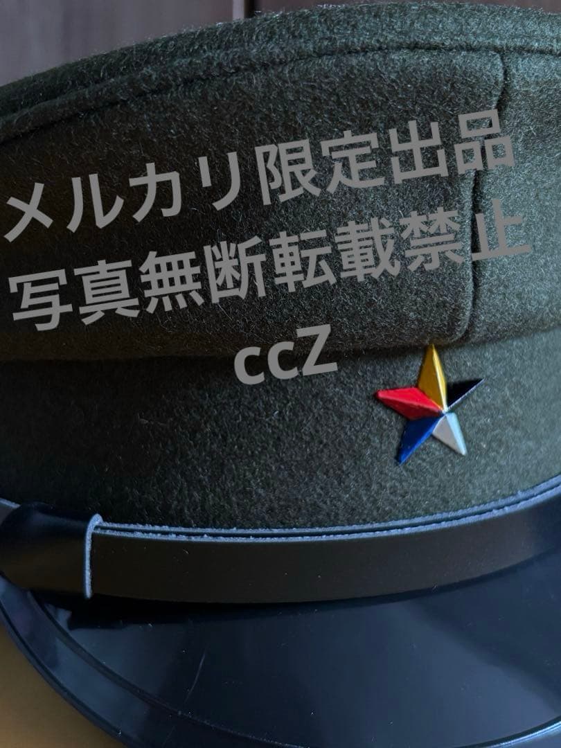 満州国軍　将校　ウール製　制帽　精密復刻版