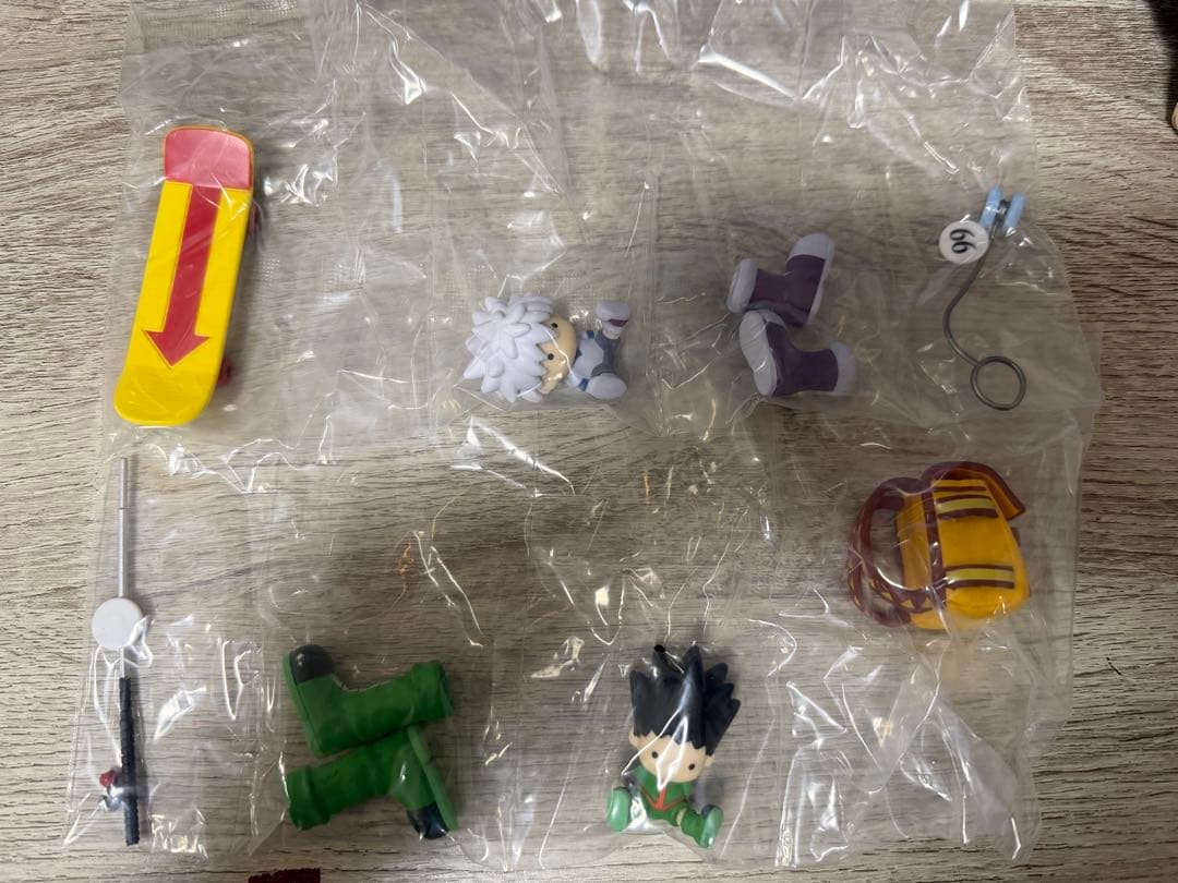 HUNTER×HUNTER ハンターハンター　小型の再現模型　キルア　ゴン