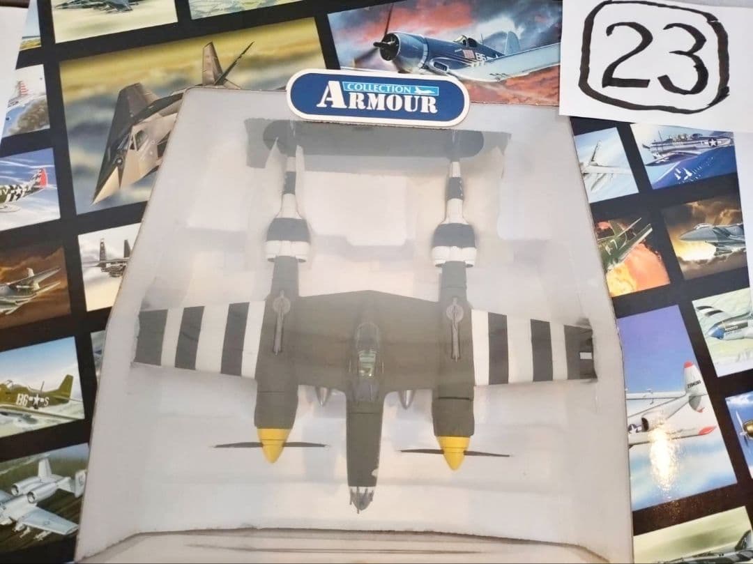 双胴の悪魔　ライトニングP38 LIGHTNING　フランクリンミント　1/48