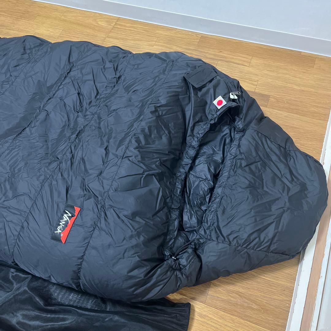 NANGA ナンガ オーロラ 900DX ブラック レギュラーサイズ 保存袋付き