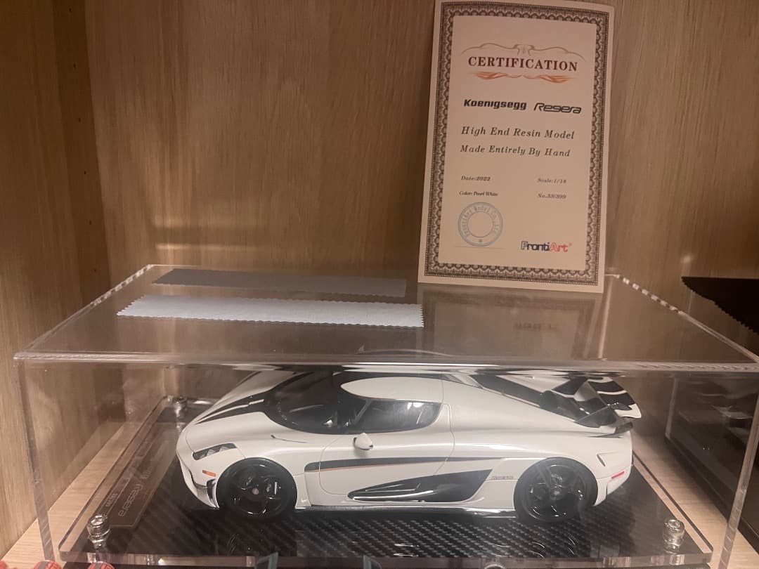 Frontiart 1/18 Koenigsegg Regera ホワイト
