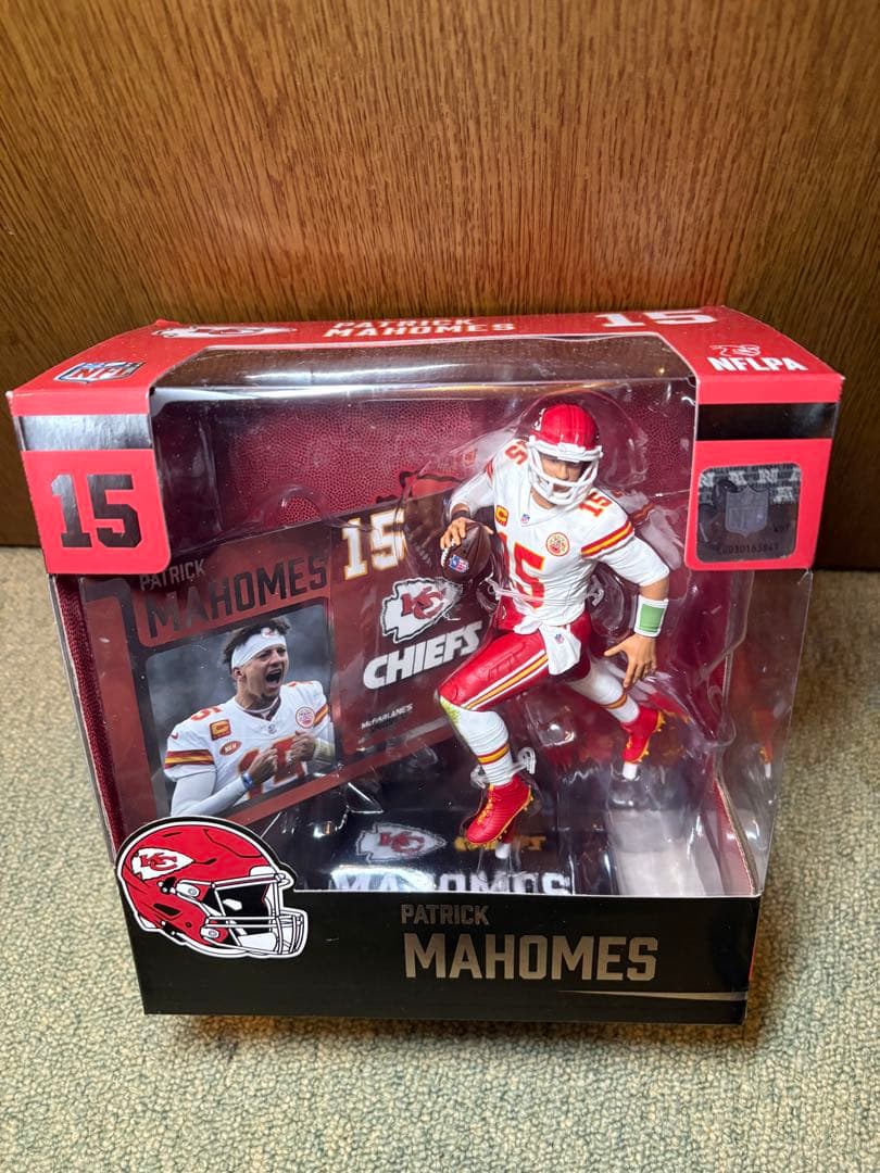 マクファーレン NFL 7インチ パトリック・マホームズ 白/KC・チーフス