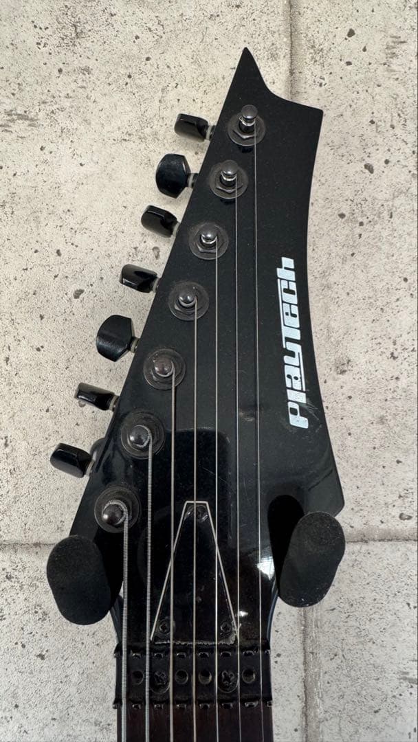 プレイテック ブラック 7弦エレキギター