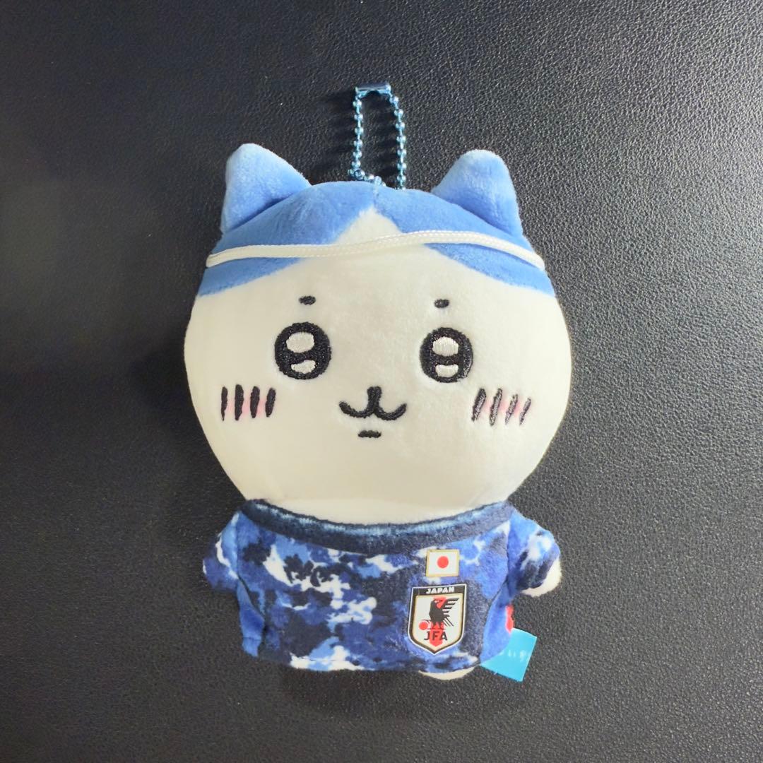 ちいかわ ハチワレ サッカー日本代表ぬいぐるみ 2個セット