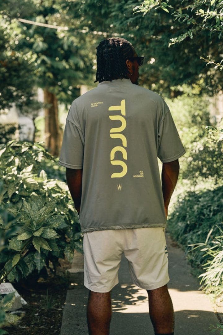 TNRCN EVERCORE HALF-ZIP TEE サイズL