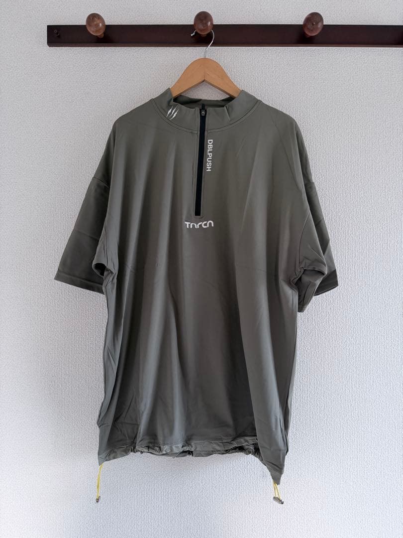 TNRCN EVERCORE HALF-ZIP TEE サイズL
