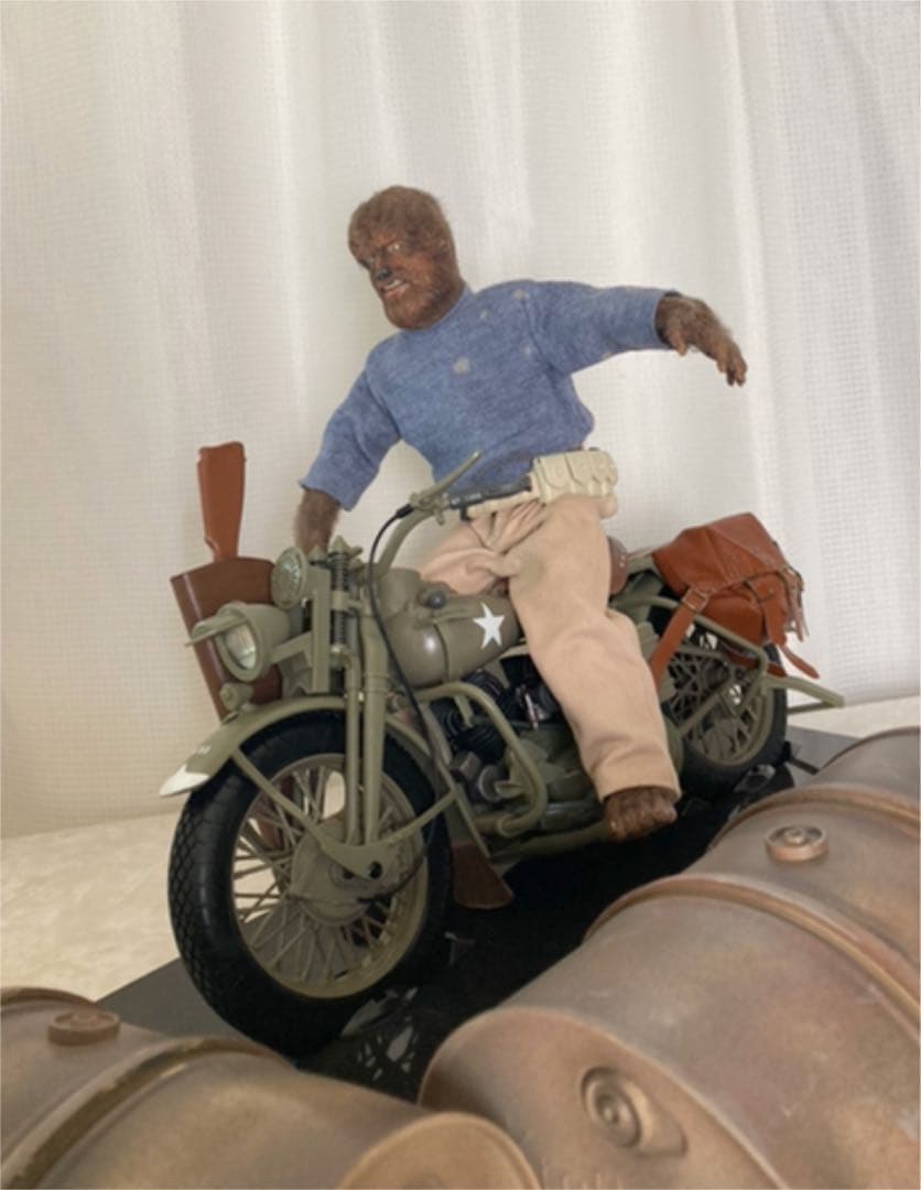 ハズブロ× 2 GIジョー ハーレーダビッドソン&ウルフマン[カスタム]1/6