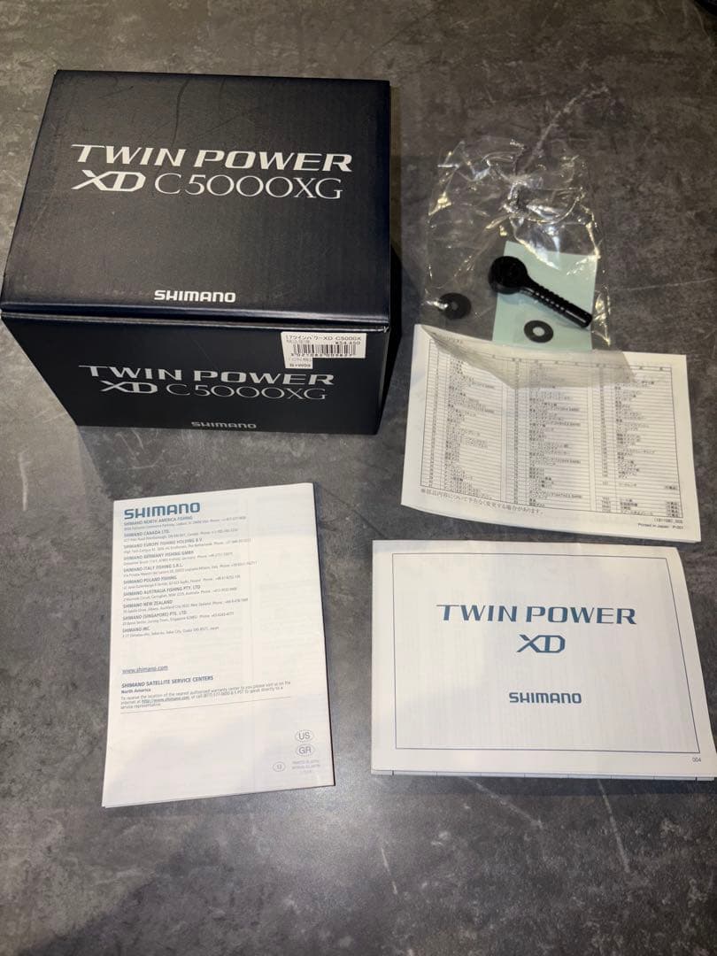 リール 17SHIMANO TWIN POWER XD C5000XG