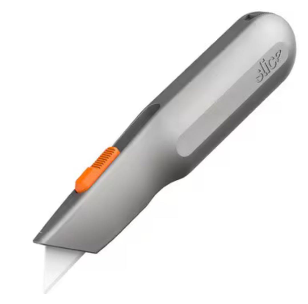 slice メタルハンドルユーティリティナイフ 10個セット　安全カッターナイフ