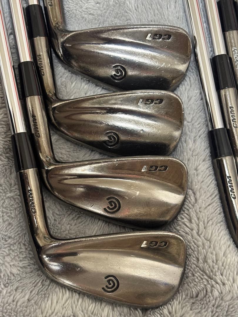 クリーブランドCG1 ブラックパール 3-PW KBS TOUR 130X