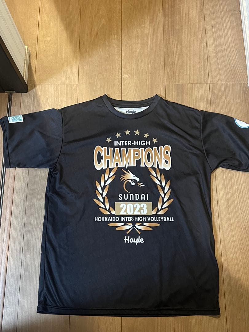 2023年インターハイチャンピオンシャツ XL