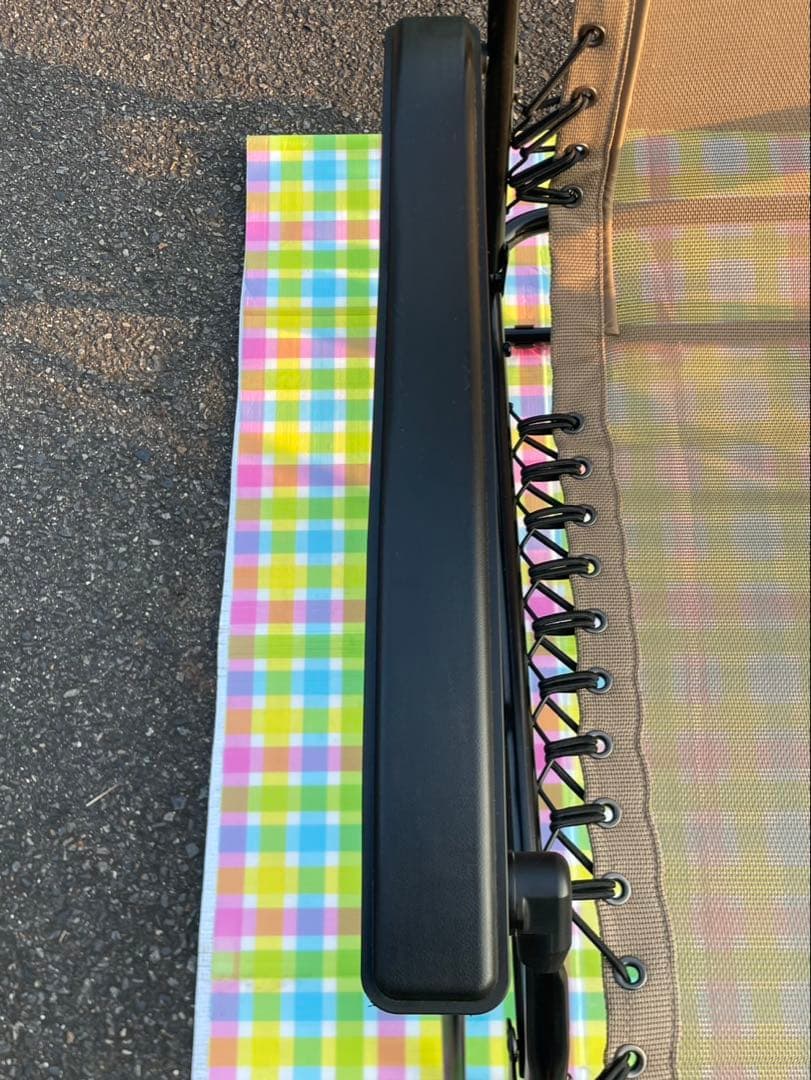 送料込みColeman コールマン　リクライニングチェア 2脚セット ベージュ