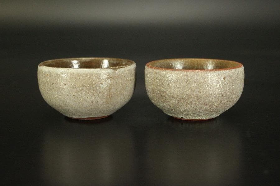 舟形 酒器 ぐい呑み 時代物 保津川下 京都(A197)