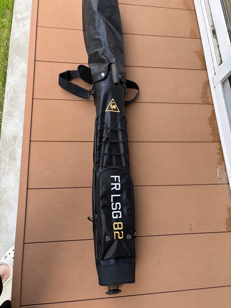 【美品】FR LSG 82 セルフスタンドゴルフバッグ 黒（ルコック）