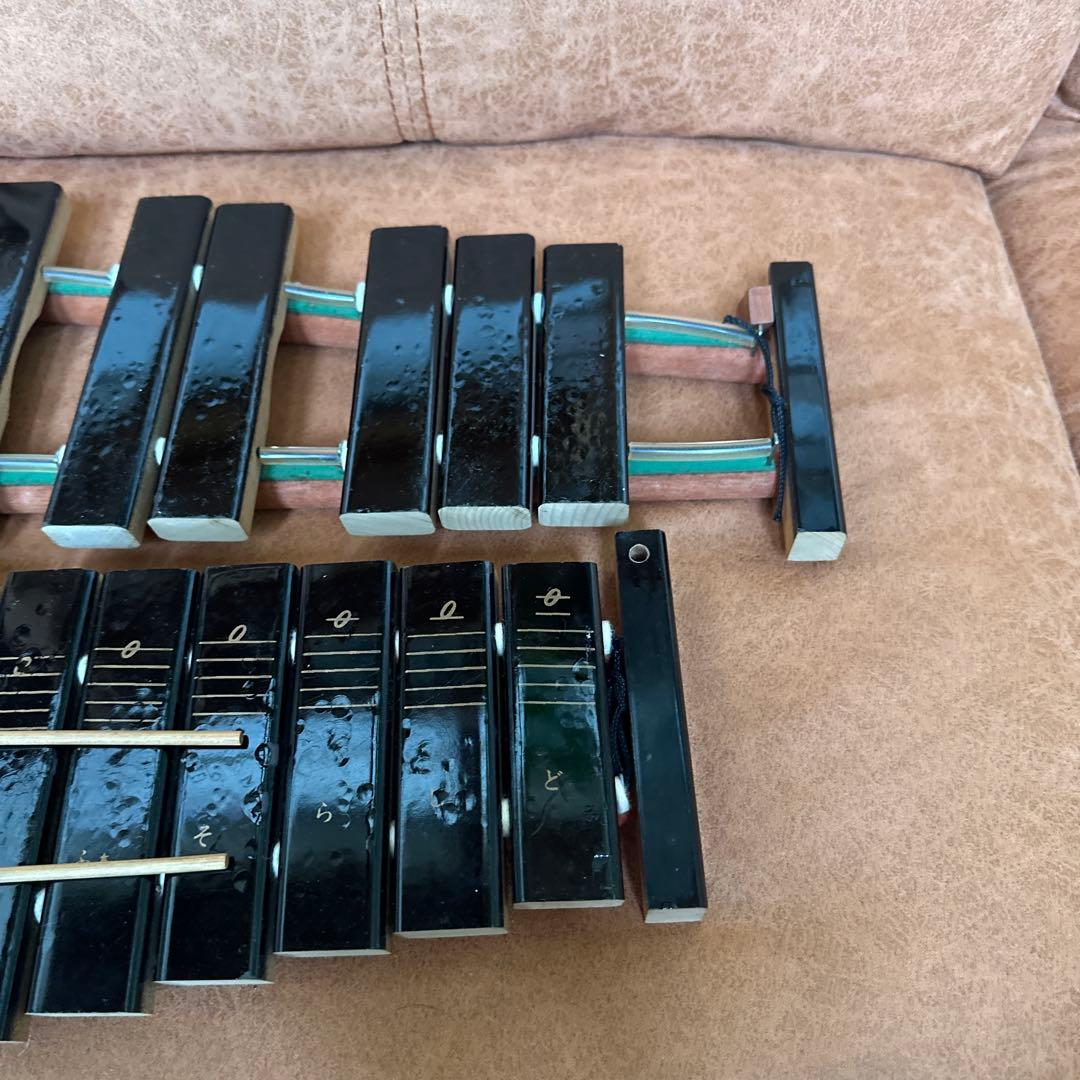 YAMAHA 卓上木琴 No.185 30音 ヤマハ シロフォン　モッキン