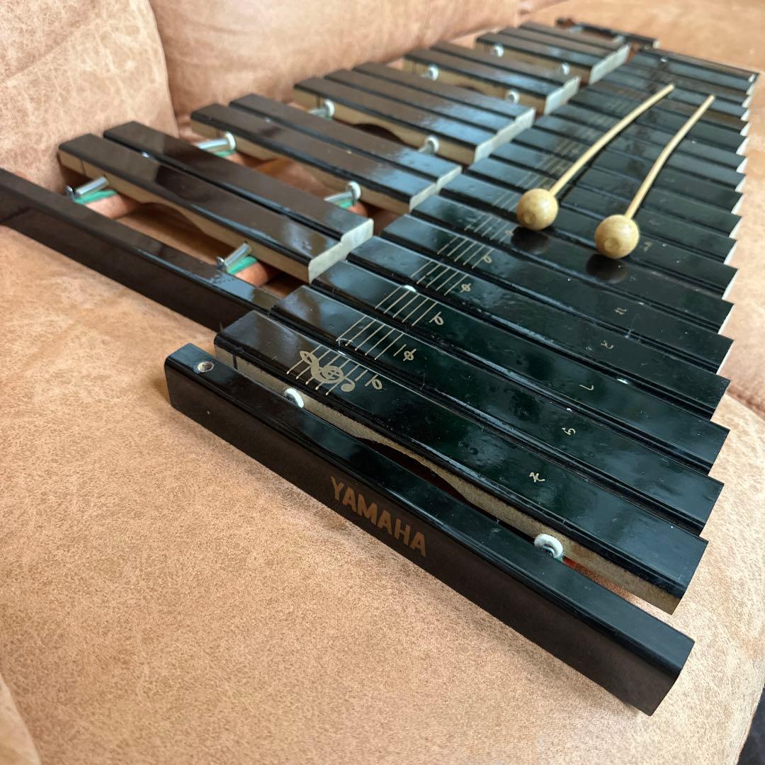 YAMAHA 卓上木琴 No.185 30音 ヤマハ シロフォン　モッキン