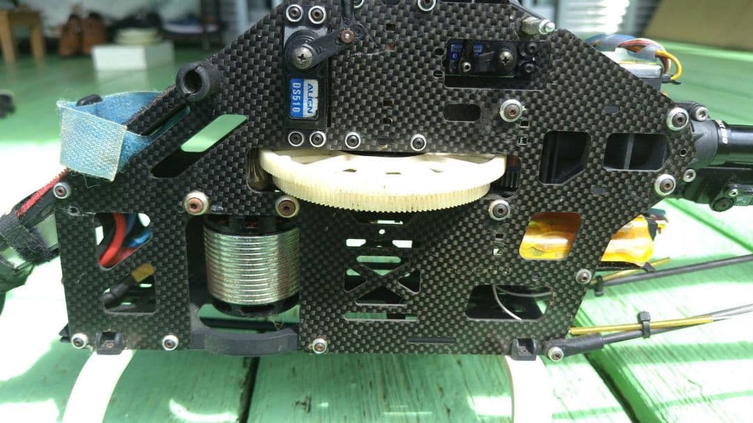 TREX-500と何かのプロポ