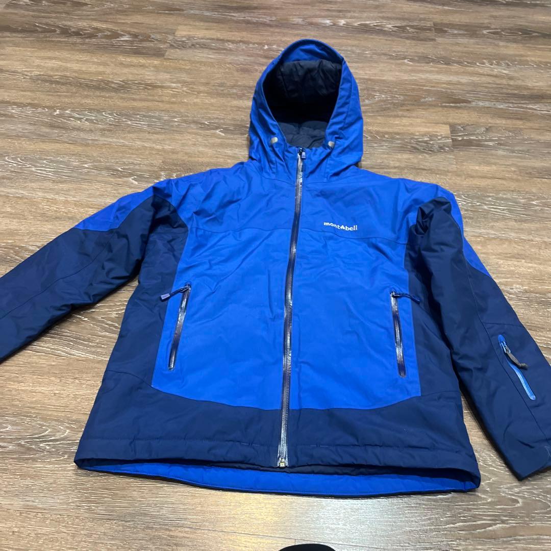 mont-bell モンベル　150男の子　　女の子スキーウェア　スノーウェア