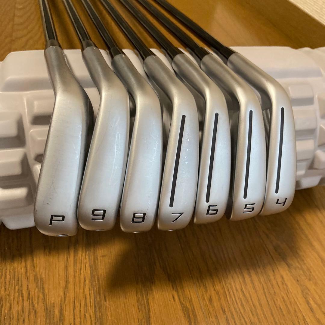 希少 美品 テーラーメイド P790 2023 支給品 アイアンセット 4〜PW