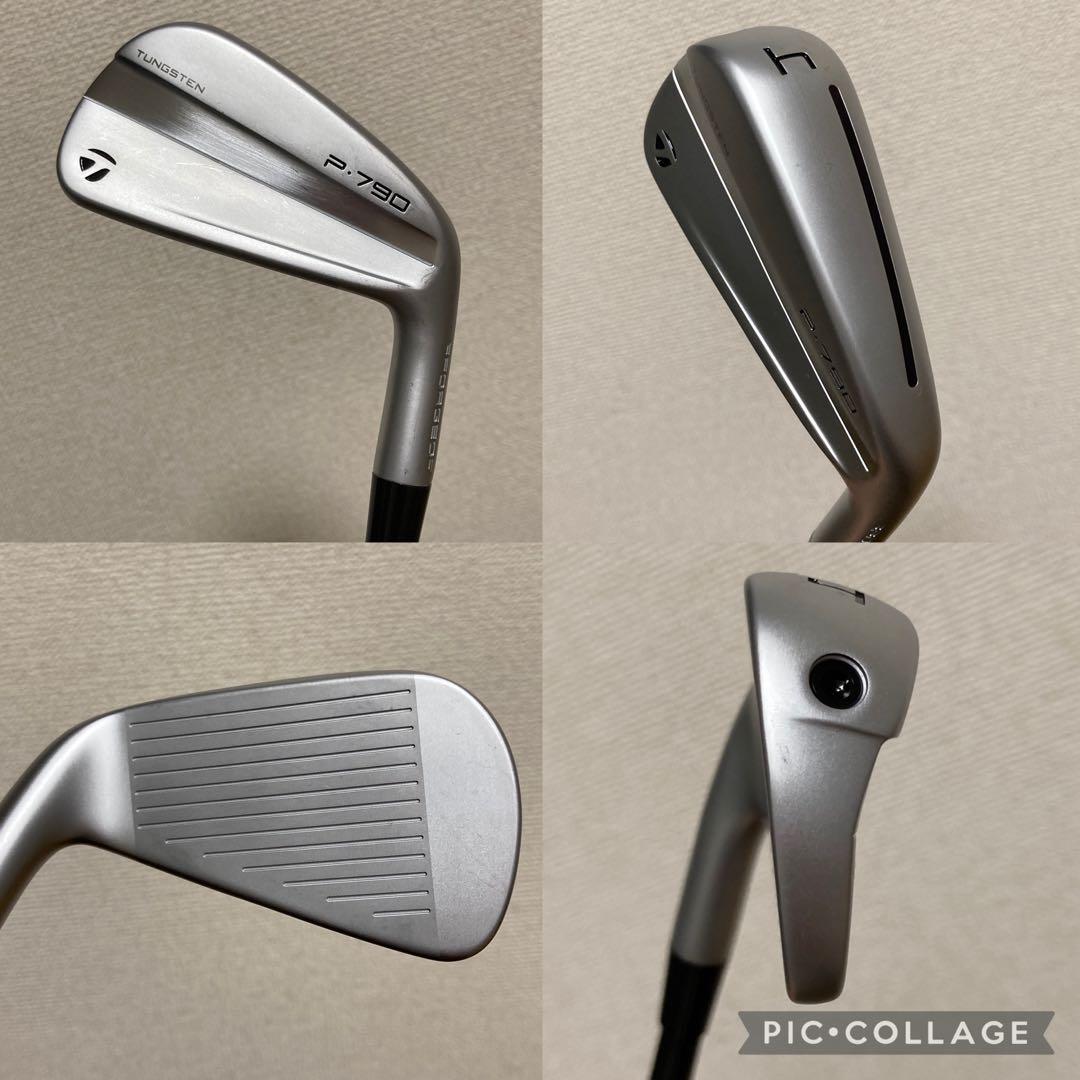 希少 美品 テーラーメイド P790 2023 支給品 アイアンセット 4〜PW