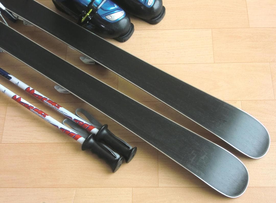 ■■送料無料■Hart■子供用スキーフルセット■板116靴22■WAX済■■