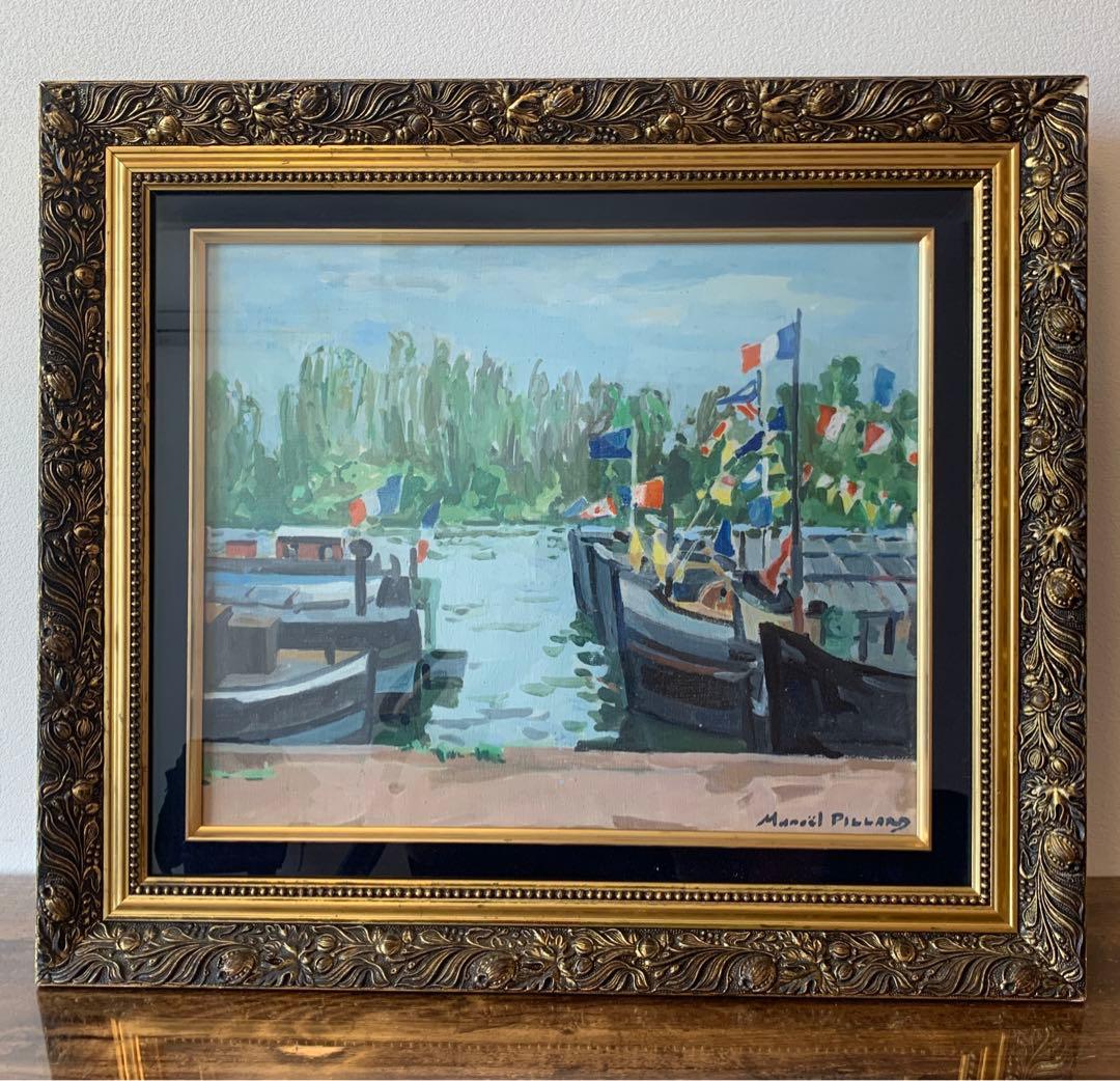 『マノエル・ピラー(Manuel Pillar)／トリコロール』8F号／油彩画