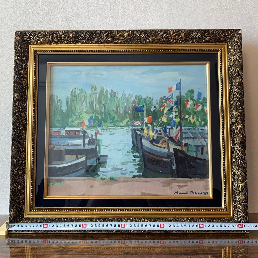 『マノエル・ピラー(Manuel Pillar)／トリコロール』8F号／油彩画