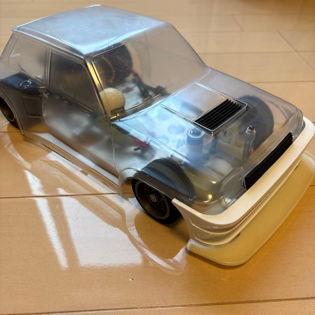 タミヤラジコン　ルノーサンク5 ビンテージ　レトロ　当時物シャーシ　希少