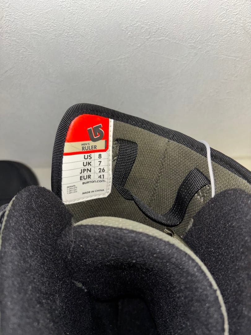 BURTON RULER スノーボードブーツ US8 26.0cm