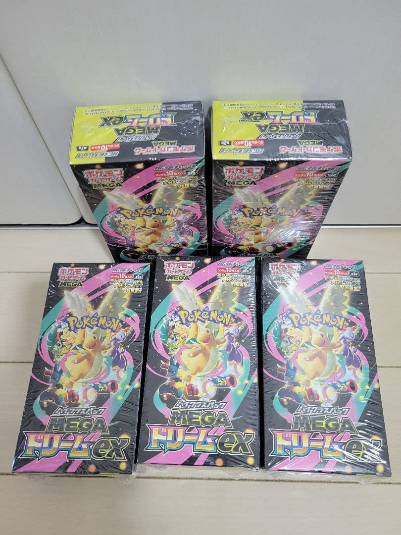 ポケモンカードMEGAドリームex(シュリンク付）新品未開封