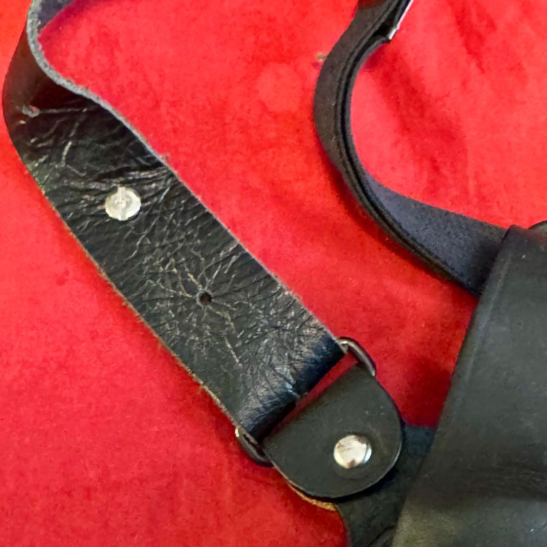 整備済 革製 リボルバー用 ショルダーホルスター 3.5 〜 4inch用