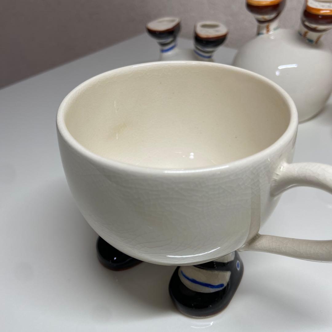 Carlton ware walking ティーカップ•シュガー•エッグスタンド