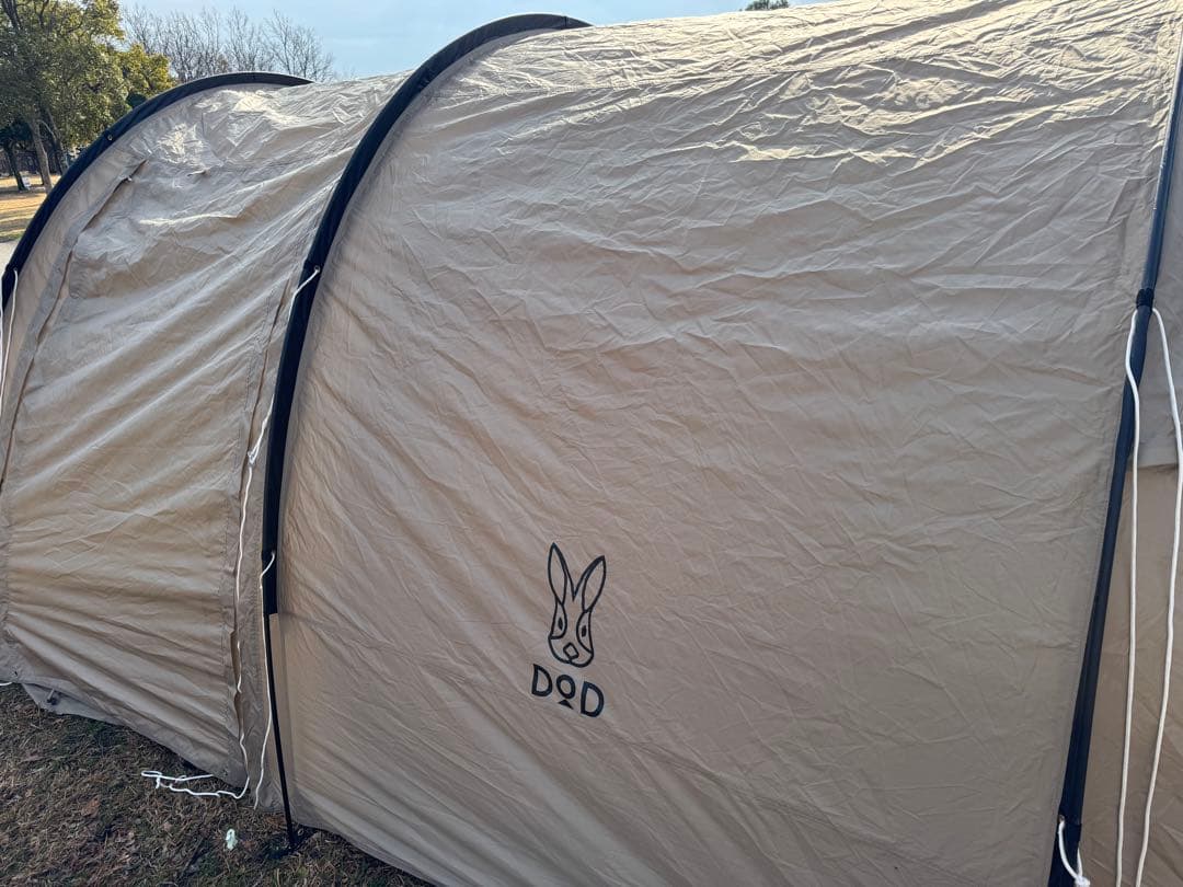 DODカマボコテントミニ、タープセット