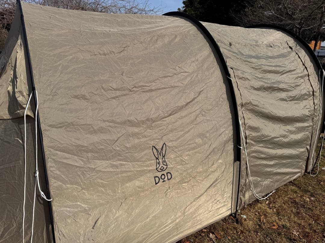 DODカマボコテントミニ、タープセット