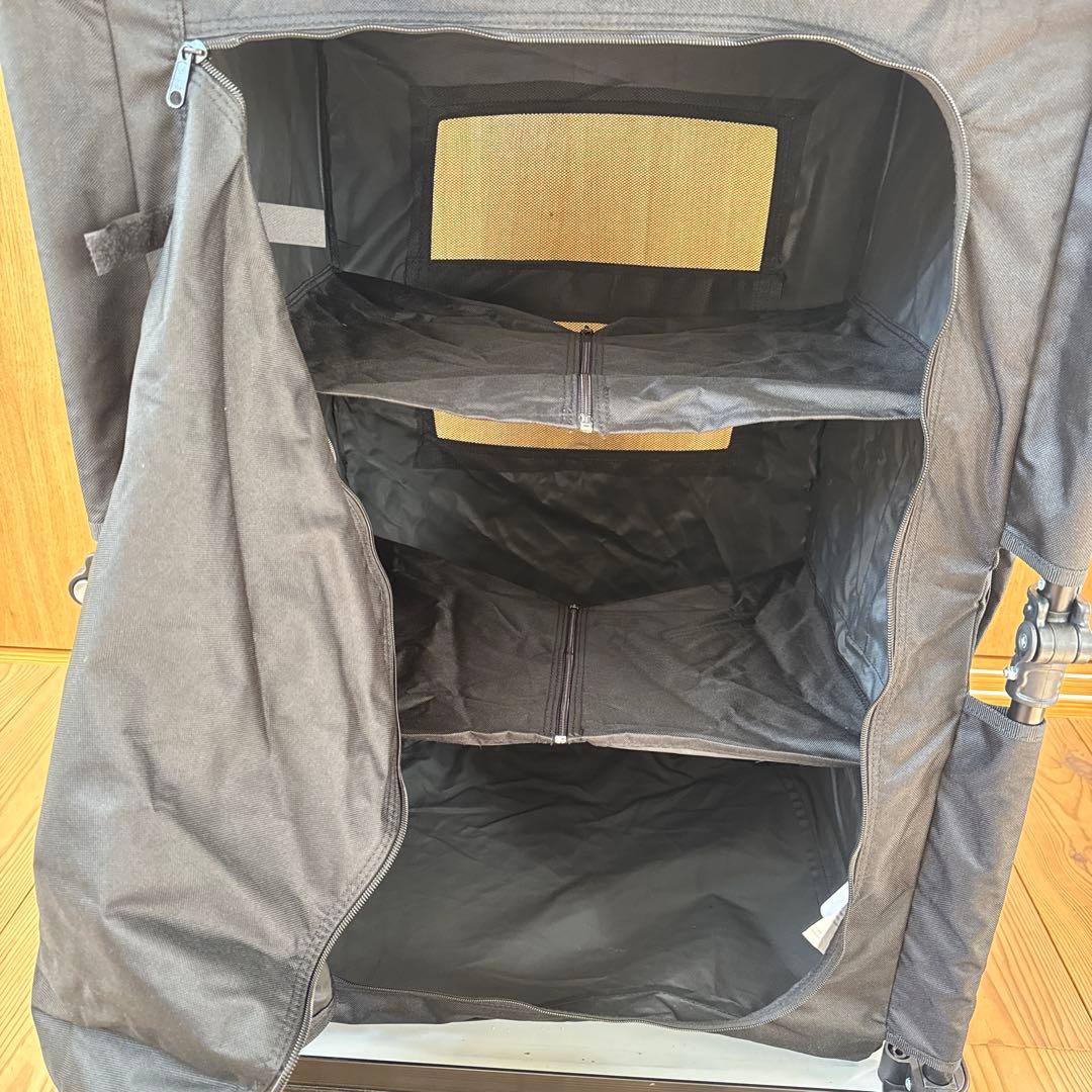 DOD 折りたたみアウトドア　マルチキッチンテーブル　収納　黒