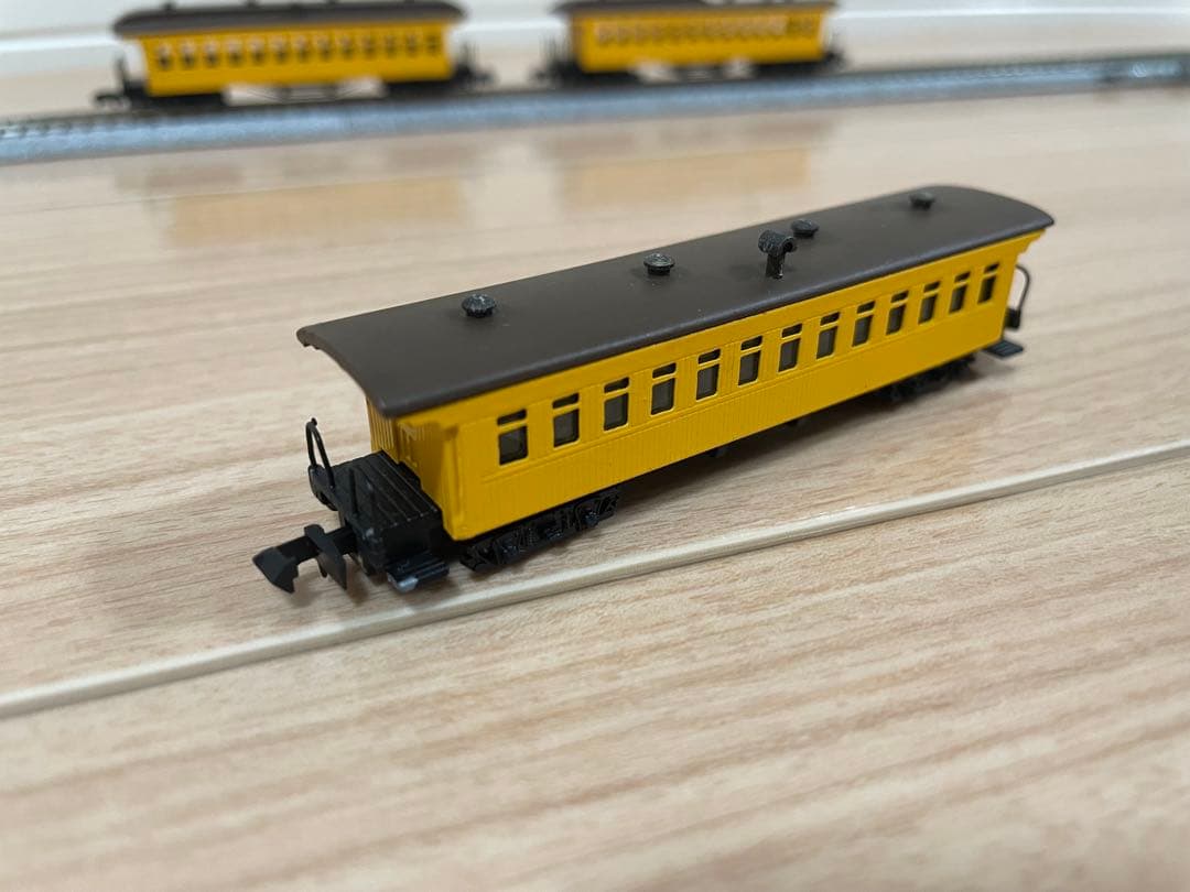 Nゲージ 中村精密 フコロ5665(2等車)など3両箱無しセット